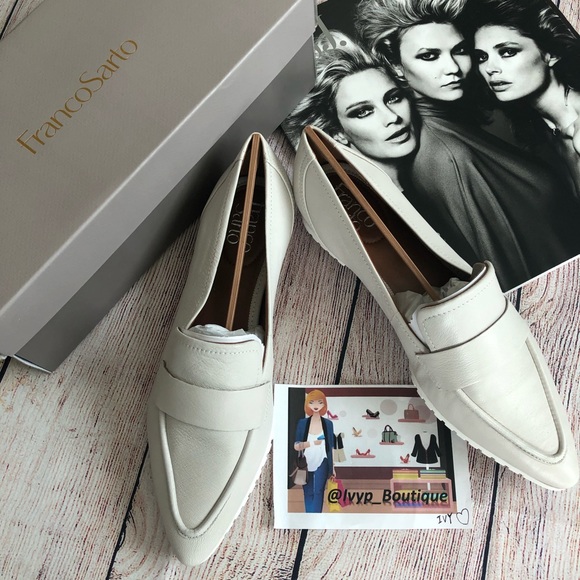 franco sarto leather loafers